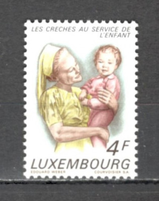 Luxemburg.1973 75 ani cresele de copii ML.77 foto