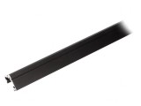 Profil aluminiu negru 1m pentru module LED 45&deg;