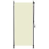 VidaXL Jaluzea tip rulou de exterior, crem, 100 x 270 cm