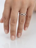 Cumpara ieftin Inel din Argint 925 Infinit cu Zirconiu