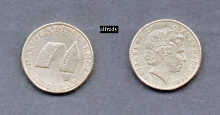 Australia 2003 1 dollar, Making A Difference