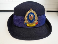 Palarie noua dama femei agent de politie penitenciar militara justitie marime 57