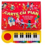 Carte cu pian. 12 cantecele celebre, de citit si de cantat in limba italiana - Tony Wolf