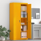 Cumpara ieftin Dulap de depozitare Galben mustar 80 x 40 x 180 cm Otel