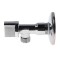 Robinet colt cu rozeta, Remer, 128R1238, D 1/2&quot; x 3/8&quot;