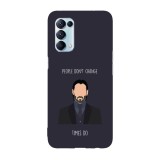 Husa compatibila cu Oppo A54 5G, Viceversa, model People dont Change John Wick, Silicon, TPU, Transparent, Carcasa