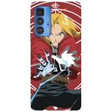Husa compatibila cu Motorola G50 model Edward Elric Full metal alchemist, Silicon, TPU, Viceversa
