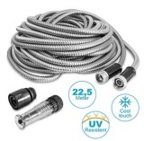 Furtun de grădină metal - inox 22,5m