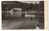 CPIB 15485 TUSNAD. CU BARCA PE LAC, RPR, Circulata, Fotografie