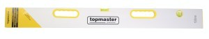 Dreptar din aluminiu cu manere 1 m Topmaster Profesional foto