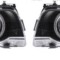 Set faruri tuning Bmw Seria 7 (E38) 09.1998-12.2001 BestAutoVest fata stanga+dreapta tip bec D2S+H7, transparent-negru