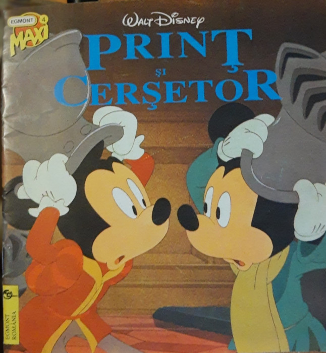 EGMONT MAXI ~ WALT DISNEY PRINT SI CERȘETOR