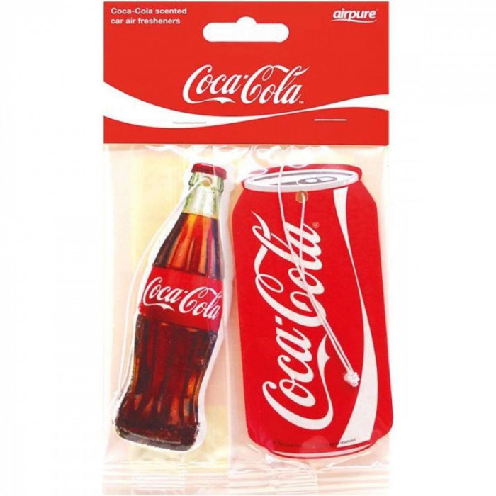 Set 2 Odorizanti Auto Airpure Coca-Cola Original Automobile ProTravel