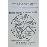 Notiuni practice de medicina muncii - 1996 - Cornelia Mihalache (B191)