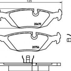 Placute frana Alpina B6 (E21); BMW Seria 3 (E30), Seria 3 Compact (E46), Seria 3 Touring (E30), Seria 5 (E28), Seria 6 (E24), Seria 7 (E23), Seria 7