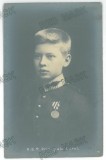 2352 - Prince CAROL, Regale Royalty, Romania - old postcard, real Photo - unused