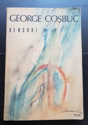 Versuri - GEORGE COȘBUC (ediție &amp;icirc;ngrijită de Olimpia Berca, ilustrații Simion Lucaciu) foto