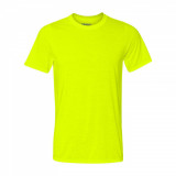 Tricou Gildan 100% bumbac galben neon, L, M, XL