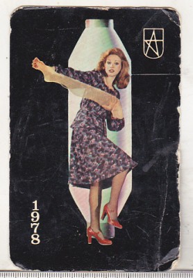 bnk cld Calendar de buzunar 1978 - Adesgo foto