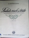 Balade vesele si triste G.Toparceanu 1945