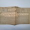Telegrama condoleante Teofil Baciu catre Maria Botis (1873-1940) Arad 1940