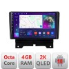 Navigatie Range Rover Sport 2010-2013 QLED 2K Octa core 4+32 DSP 360 Optic FHD internet gps radio carplay android auto kit-sport10+EDT-E409-2K CarStor
