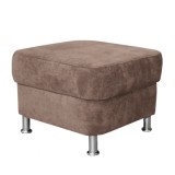 Cumpara ieftin Taburet textil maro Santiago 58x58x41 cm