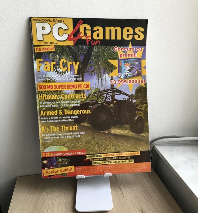 Revistă Gaming - Revista PC Games Nr 43 (martie 2004)
