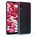 Husa pentru Xiaomi Redmi 7, Silicon, Albastru, 48650.01, Carcasa, Kwmobile