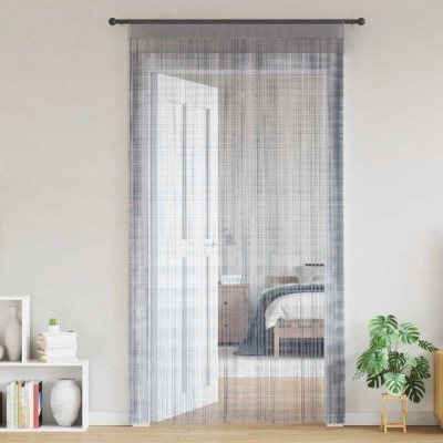 vidaXL Perdele șir 2 buc Gri deschis 140x250 cm 4102050 foto