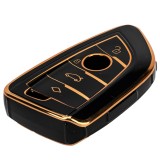 Husa de protectie Premium pentru cheie BMW, material TPU de inalta calitate, compatibila cu X1, X2, X3, X6, X5, Seria 3,5,6,7,8, Seria F, G ( 2015-202
