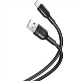 Cablu Date si Incarcare USB-A - USB-C BLUE Power BNB212, 18W, 1m, Negru, Universal