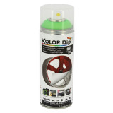 Vopsea spray cauciucata Kolor Dip 400ml - Fluor green, Sumex