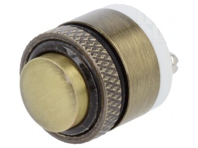 Comutator Anti-Vandalism SPST-NO 2A 36VDC IP40 &amp;Oslash;16mm foto