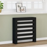VidaXL Mască pentru calorifer, negru, 78x20x82 cm, lemn prelucrat 852682