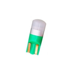Led auto T10 (W5W) Verde, Canbus, rezistent la apa, 1 SMD