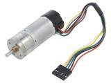 Motor DC cu Codificator și Transmisie 6V 9.7:1