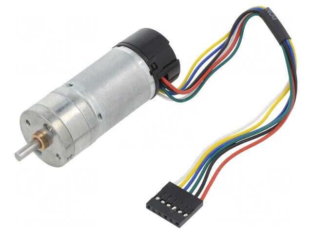 Motor DC cu Codificator și Transmisie 6V 9.7:1
