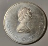 Canada 10 Dollars Argint Montreal 1976, KM#87, 48.6 gr, 0,925 puritate, America de Nord