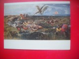 HOPCT 23670 DUPA BATALIE- V M VASNETOV 1848-1926 - RUSIA --MUZEE - CP PICTURA --NECIRCULATAMUNTII
