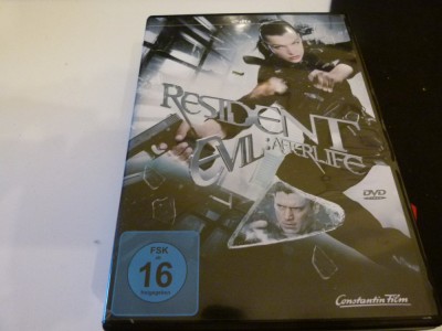Resident evil, dvd foto