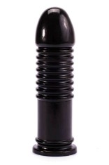 Dildo Anal King-Sized Anal Bumper, Negru, 22.5 cm foto
