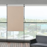 Jaluzea tip rulou de exterior Cimarra 120 x 270 cm culoarea nisipului [pro.tec] HausGarden Leisure