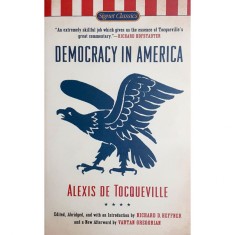 Carte Alexis De Tocqueville - Democracy In America foto