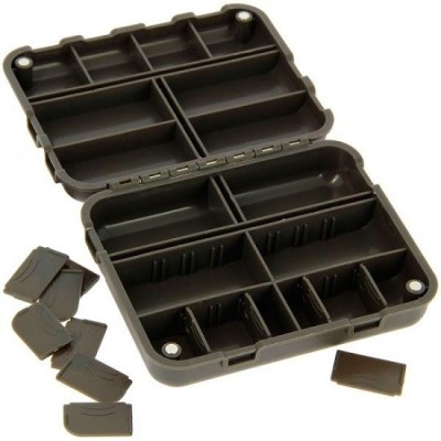 CUTIE NGT RIGIDA PENTRU ACCESORII BIT XPR CU INCHIDERE MAGNETICA, 14 COMPARTIMENTE, 12X10X3.5CM foto