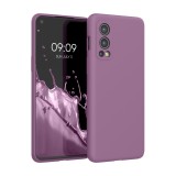 Husa Kwmobile pentru OnePlus Nord 2 5G, Silicon, Mov, 56070.235, Carcasa