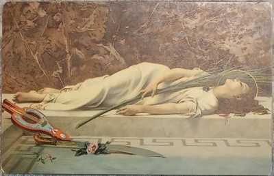 Pictura de Etienne Gautierr - Sf. Cecile, vedere litho Stengel foto