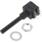 Potentiometru Axial 2k&Omega; 200mW THT 6mm Plastic Stereofonic