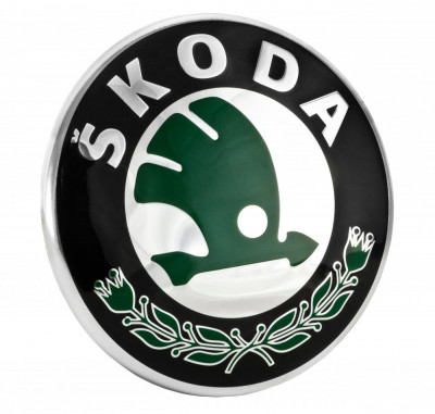 Emblema Spate Oe Skoda Octavia 2 2004-2013 1U0853621CMEL foto