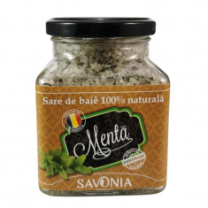 Sare de baie cu menta savonia 350g